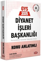 Data Yayınları Diyanet İşleri Başkanlığı Personelin Görevde Yükselme Sınavı Konu Anlatımlı - Data Yayınları