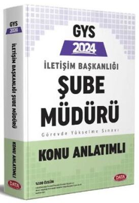 İletişim Başkanlığı GYS Şube Müdürü Konu Anlatımlı - 1