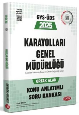 Data Yayınları Karayolları Genel Müdürlüğü Görevde Yükselme ve Unvan Değişikliği Sınavı Ortak Alan Konu Anlatımlı Soru Bankası - 1