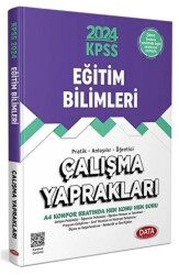 Data Yayınları KPSS Eğitim Bilimleri Çalışma Yaprakları - Data Yayınları