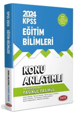 Data Yayınları KPSS Eğitim Bilimleri Konu Anlatımlı Fasikül Fasikül - 1