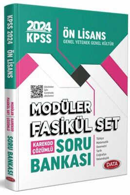 Data Yayınları KPSS Ön Lisans Soru Bankası Modüler Fasikül Set - Karekod Çözümlü