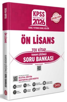 KPSS GY GK Önlisans Tek Kitap Tamamı Karekod Çözümlü Soru Bankası - 1