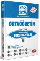 KPSS Genel Yetenek Genel Kültür Ortaöğretim Tek Kitap Karekod Çözümlü Soru Bankası - Data Yayınları