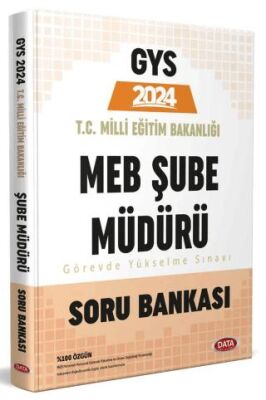 Data Yayınları Milli Eğitim Bakanlığı Şube Müdürlüğü GYS Soru Bankası - 1