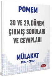POMEM 29-30. Dönem Mülakat Çıkmış Sorular ve Cevapları - Data Yayınları