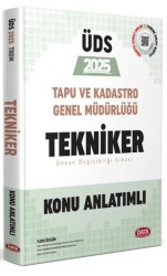 Tapu ve Kadastro Genel Müdürlüğü UDS Tekniker Konu Anlatımlı - Data Yayınları
