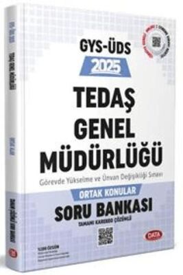 Data Yayınları Tedaş Genel Müdürlüğü GYS - ÜDS Ortak Konular Soru Bankası - 1