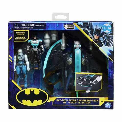 Dc Comics Batman Bat-tech Uçan Araç Ve Figür Seti
