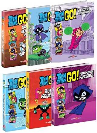DC Comics: Teen Titans GO! Macera Seti 6 Kitap - Beta Kids