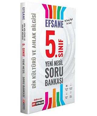DDY Yayınları 5. Sınıf Din Kültürü ve Ahlak Bilgisi Efsane Yeni Nesil Soru Bankası 2022 -