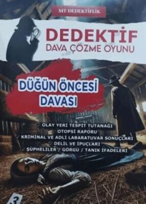 Dedektif Dava Çözme Oyunu - Düğün Öncesi Davası - 1