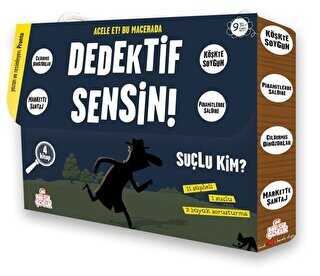 Dedektif Sensin 4 Kitap Takım - Nesil Çocuk Yayınları