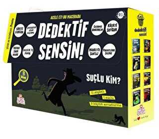 Dedektif Sensin 2 Set Bir Arada - 8 Kitap Takım - Nesil Çocuk Yayınları