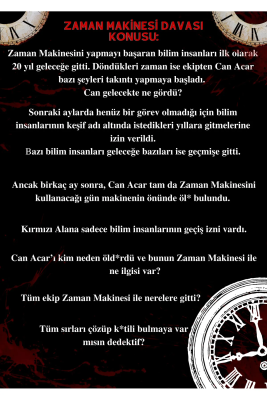 Dedektifia Zaman Makinesi Davası - 2