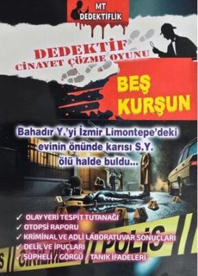 Dedektiflik Cinayet Çözme Oyunu - Beş Kurşun - 1