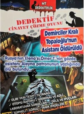 Dedektiflik Cinayet Çözme Oyunu - Demirciler Kralı Topaloğlu`nun Asistanı Öldürüldü - 1