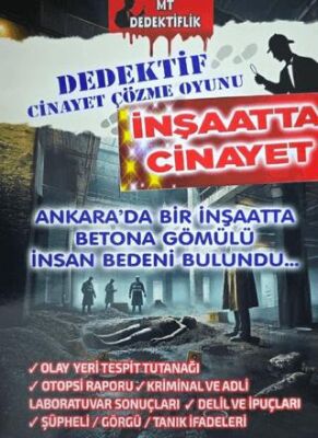 Dedektiflik Cinayet Çözme Oyunu - İnşaatta Cinayet - 1