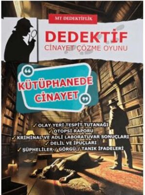 Dedektiflik Cinayet Çözme Oyunu - Kütüphanede Cinayet - 1