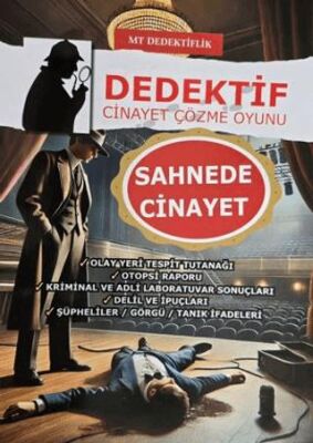 Dedektiflik Cinayet Çözme Oyunu - Sahnede Cinayet - 1