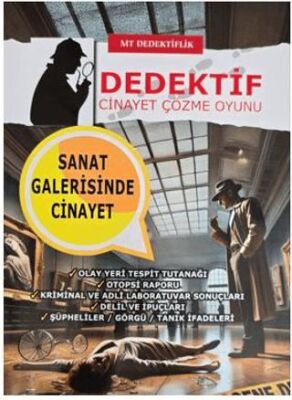 Dedektiflik Cinayet Çözme Oyunu - Sanat Galerisinde Cinayet - 1