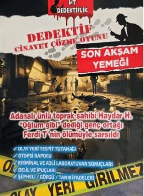 Dedektiflik Cinayet Çözme Oyunu - Son Akşam Yemeği - 1