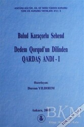 Dedem Qorqud’un Dilinden Qardaş Andı 2 Kitap Takım - Türk Dil Kurumu Yayınları