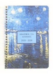 Deffter Akademik Ajanda Van Gogh Stary Night 2025-2026 - Deffter