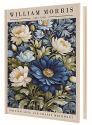 Deffter Blue Flowers - William Morris - Deffter