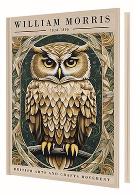 Deffter Gold Owl - William Morris - 1