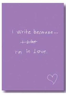 Deffter I Write Im İn Love Not Defteri - 1