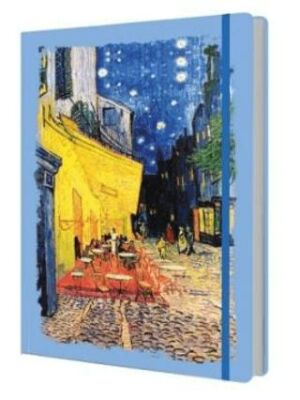 Deffter Lastikli Defter A5 - Cafe Terrace - 1