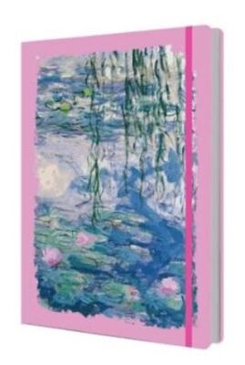 Deffter Lastikli Defter A5 - Water Lilies - 1