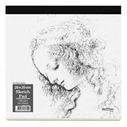 Deffter Sketch Defteri Ciltli 20X20 Cm - Deffter