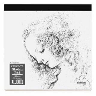 Deffter Sketch Defteri Ciltli 20X20 Cm - 1