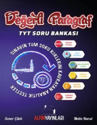 Alpin Yayınları Değerli Paragraf TYT Soru Bankası - 1