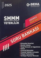 Deha Yayınları Deha 2025 SMMM Yeterlilik 1616 Soru Bankası Çözümlü - Deha Yayınları