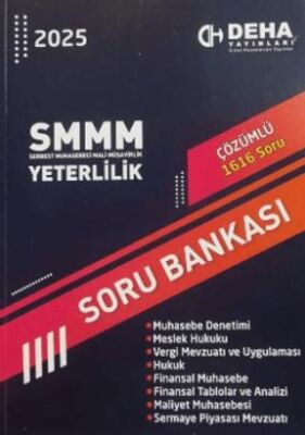 Deha Yayınları Deha 2025 SMMM Yeterlilik 1616 Soru Bankası Çözümlü - 1