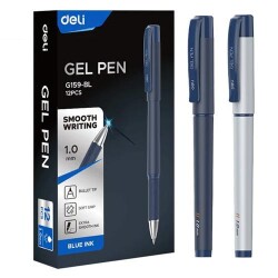 Deli Gel Pen 1.0 Mm Mavi - 2
