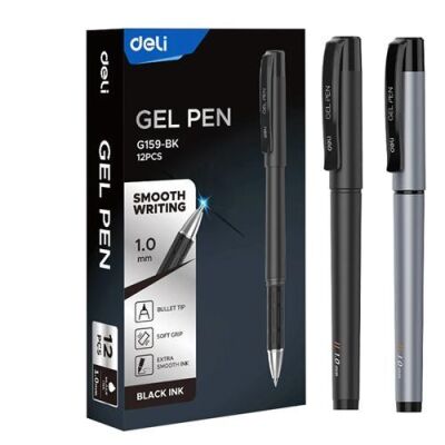 Deli Gel Pen 1.0 Mm Siyah - 2