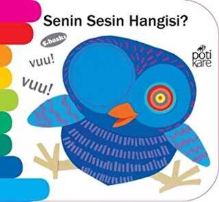 Senin Sesin Hangisi? - Delikli Kitaplar Serisi - Pötikare Yayıncılık