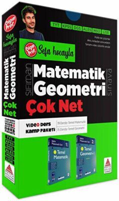 Delta Kültür Yayınevi Çok Net Matematik Geometri Sıfırdan Sınava - 1