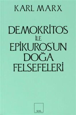 Demokritos ile Epikuros’un Doğa Felsefeleri - 1