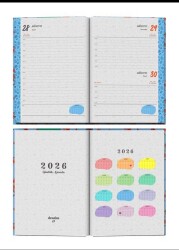 Denden 2026 Ajanda Yapraklar Kiraz Çiçeği DD-019 - 2