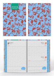 Denden 2026 Ajanda Yapraklar Kiraz Çiçeği DD-019 - 3