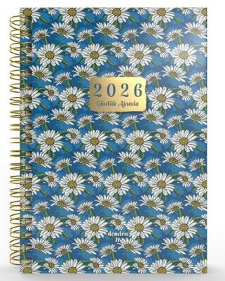 Denden Spiralli 2026 Flowers Ajanda 2 DD-020 - 1