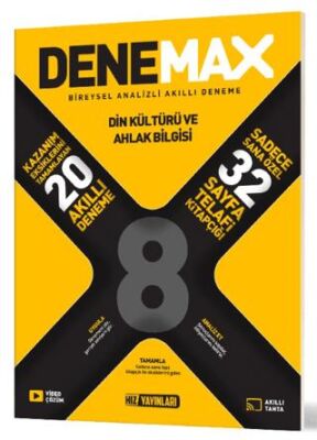 Denemax 8. Sınıf Din Kültürü ve Ahlak Bilgisi 20`li Akıllı Deneme - 1