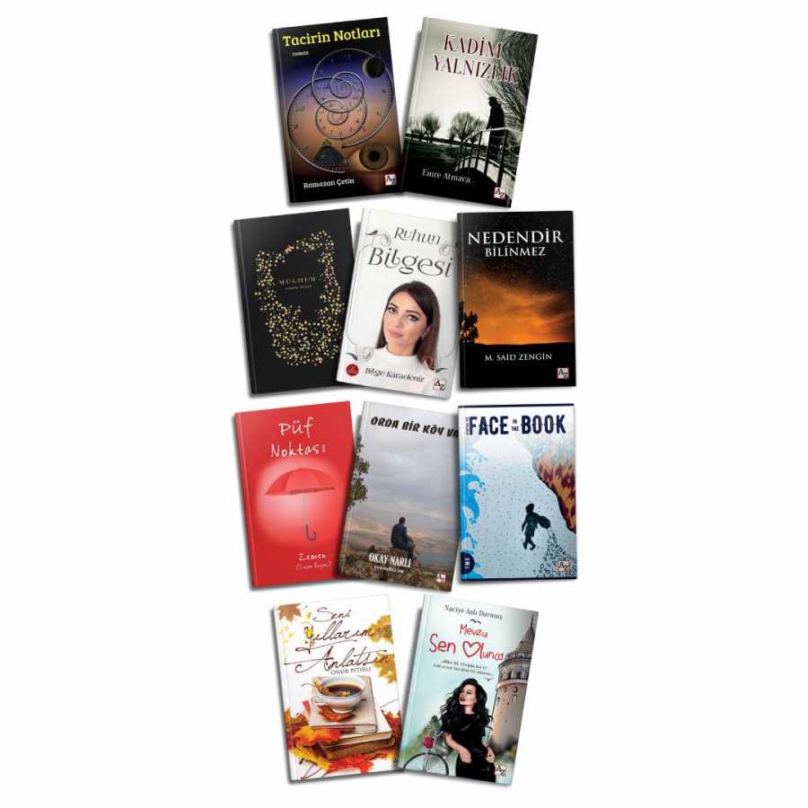 Deneme Seti 10 Kitap Takım - Az Kitap