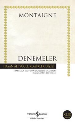 Denemeler kapağı