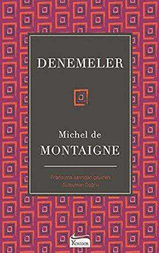 DENEMELER - Koridor Yayıncılık